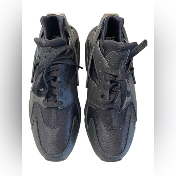 Nike‎ Air Women’s Huarache Shoes Triple Black Size 8 - Picture 5 of 15